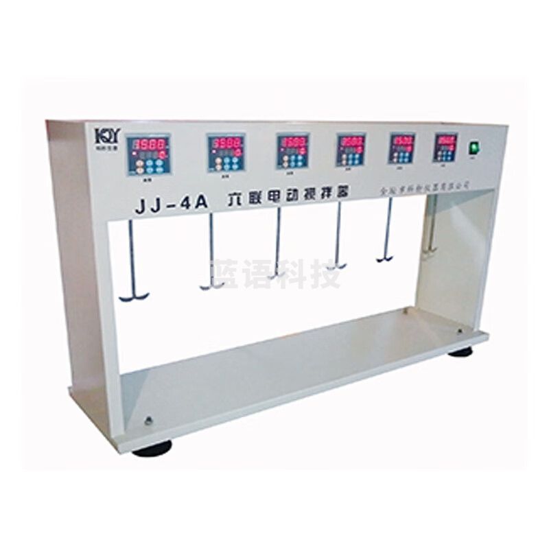 JISENPUER江苏科析仪器JJ-4A六联智能恒速电动搅拌器电动搅拌机（异步）