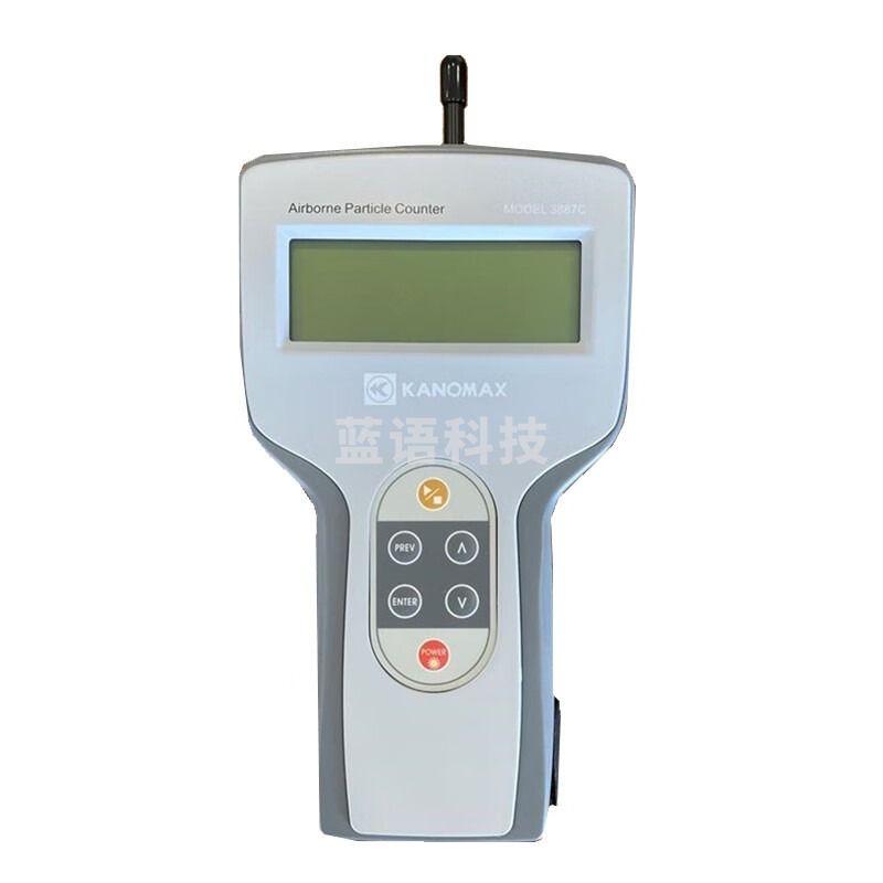 Bamuace加野尘埃粒子计数器3887C三通道粉尘检测仪0.3 0.5 5.0μm颗粒