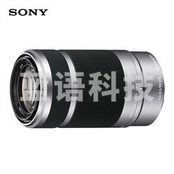 索尼（SONY） SEL55210 （E 55-210mm f/4.5-6.3 OSS ）APS-C画幅远摄大变焦微单相机镜头 银色E卡口