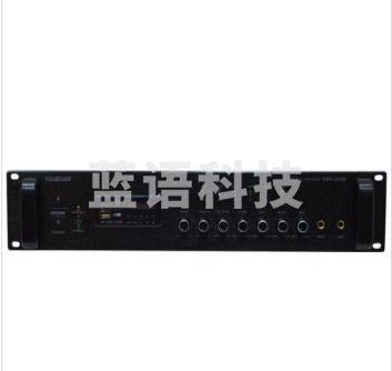 得胜（TAKSTAR） EBS-24M 广播一体机 公共广播工程 2路话筒输入 2路线路输入 1路副主输出