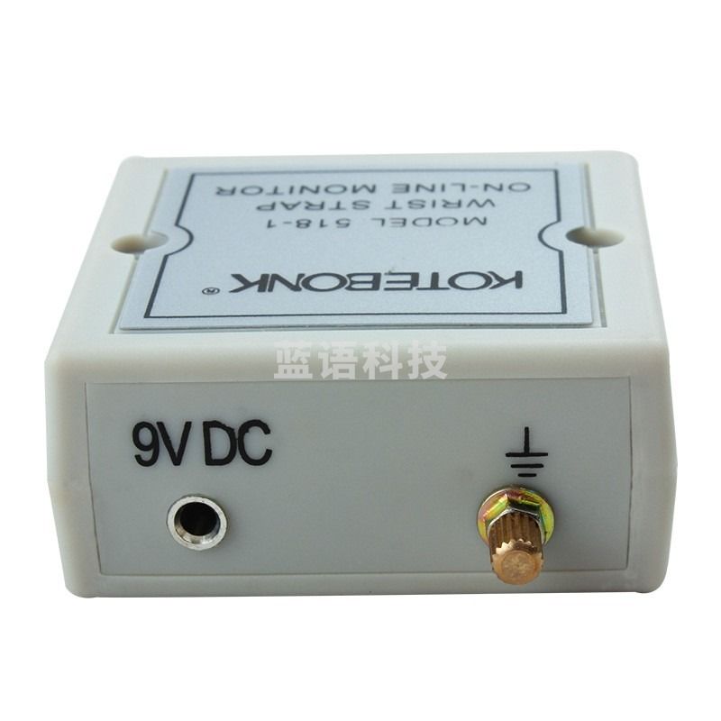 K静电手环报警器518-1单工位手腕带监测仪 在线防静电手环测试仪