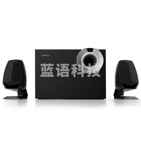 漫步者(EDIFIER)R201BT 多媒体音箱 2.1声道 蓝牙音箱 音响 电脑音箱 游戏音箱 黑色