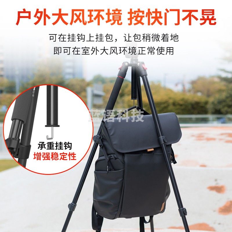 斯莫格（SmallRig）相机三脚架专业单反摄影便携摄像机手机稳定相机支架自拍直播拍照微单录像户外独脚液压云台三角架 【CT-10套餐】迷你液压云台