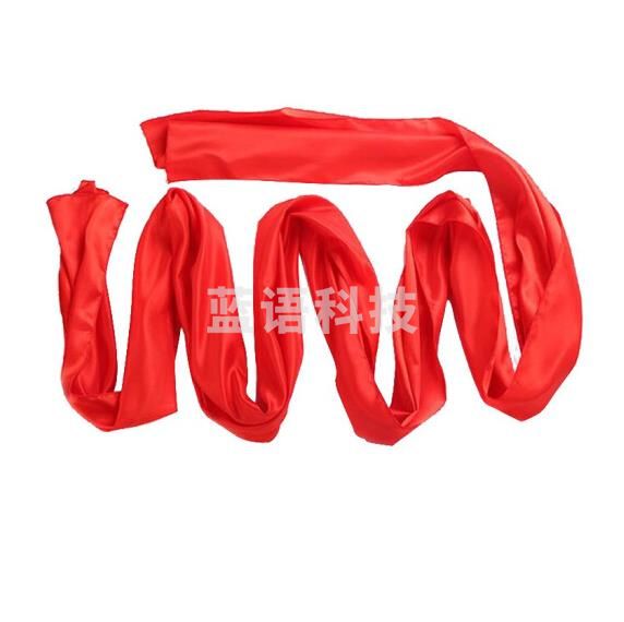 壹居长宁 舞蹈红绸带大红绸布