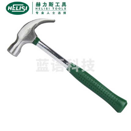 赫力斯HELISI榔锤榔锤子 钢柄精抛羊角锤连体防滑柄铁锤木工钉锤 8 OZ