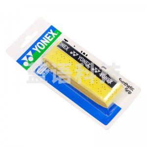 尤尼克斯 AC-139EX-440 羽毛球拍手胶双波浪型网格龙骨手胶单条橘黄