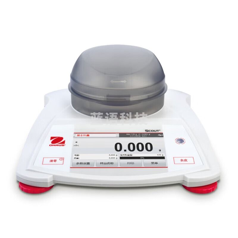 恩谊 精密电子天平秤奥豪斯便携式Scout系列 STX123ZH【120g/0.001g】