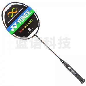 尤尼克斯 DUORA 羽毛球拍单拍李宗伟双刃10双面异型全碳素羽拍蓝橙 未穿线