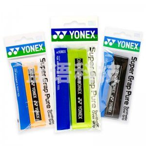 尤尼克斯 AC-108EX 羽毛球拍手胶yy防滑吸汗带握柄胶(橙色-柠檬绿-黑色)三条独立包装