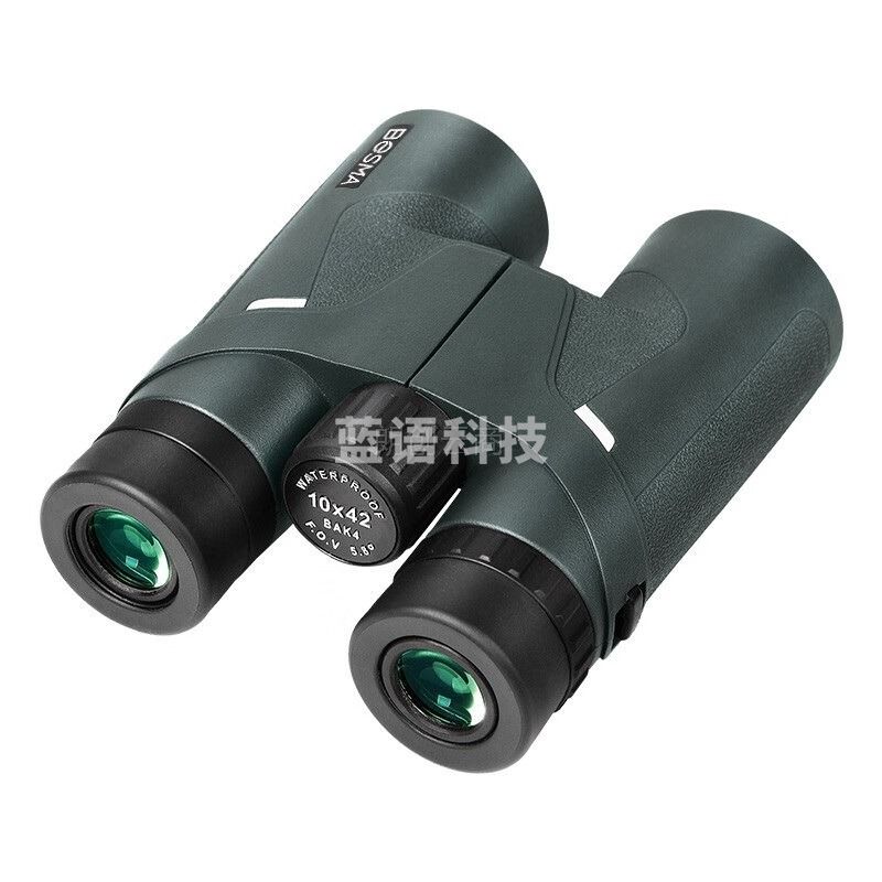 博冠（BOSMA）银虎2代10X42高倍高清非红外夜视观景观星户外双筒望远镜充氮防水