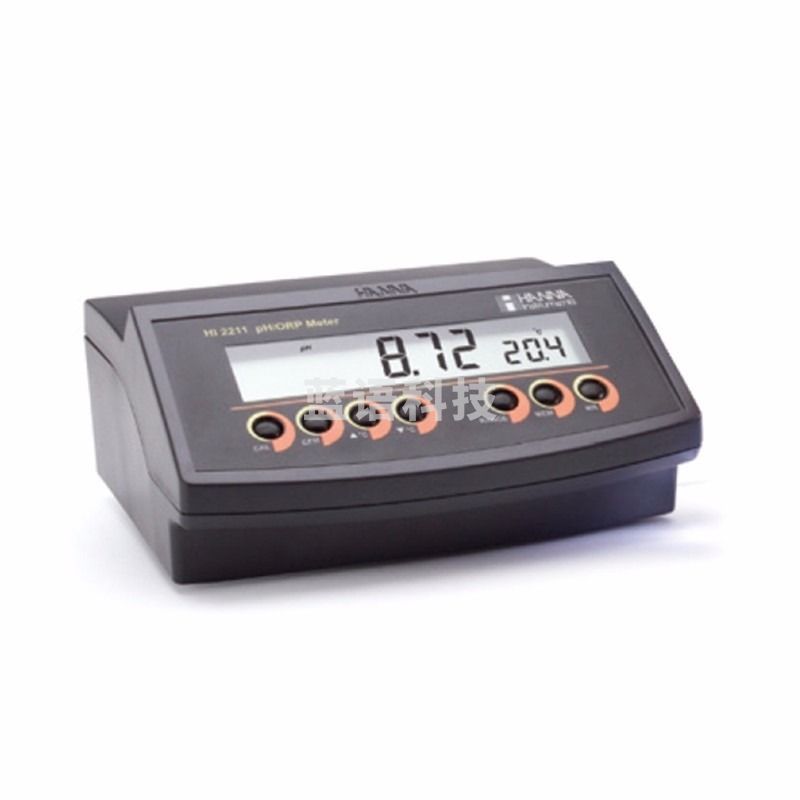 意大利哈纳HI2210微电脑酸度pH温度°C测定仪 台式PH计 电导率计