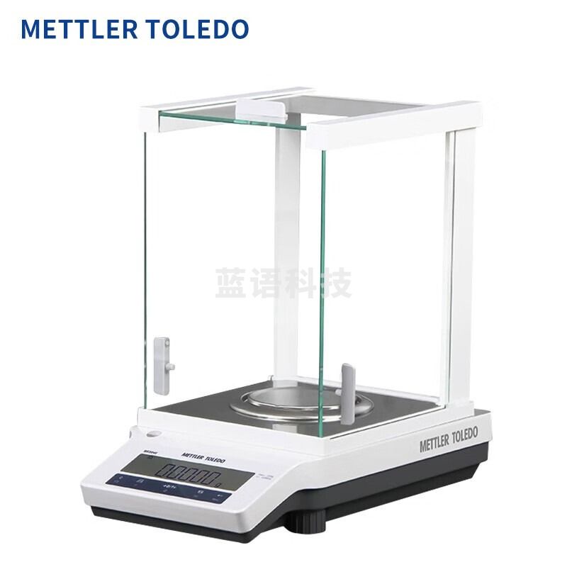 梅特勒托利多METTLER电子天平万分之一0.0001g实验室精密分析天平称 ME55【52g/0.01mg】