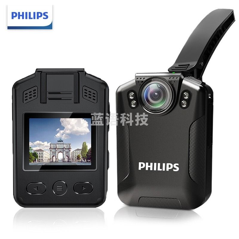 飞利浦 VTR-8101 执法记录仪 64G内存卡