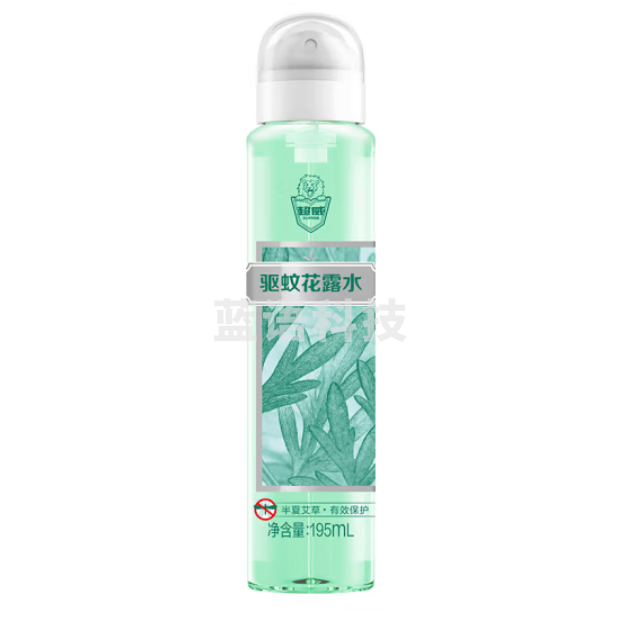 超威 驱蚊花露驱蚊水喷雾防蚊液户外防蚊祛红止痒195ml【半夏艾草】