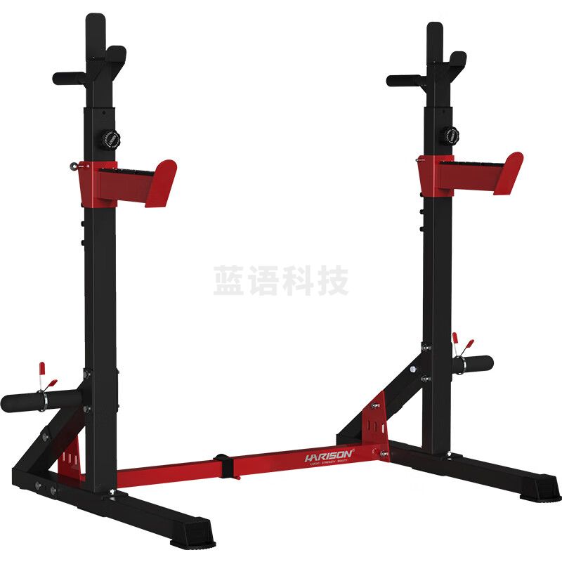 HARISON汉臣举重床多功能仰卧板哑铃凳 深蹲架家用腹肌板健腹板器材30812 HR-30812