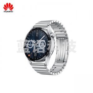 华为 HUAWEI JPT-B19 运动智能手表 WATCH GT 3（两周长续航/蓝牙通话/血氧检测 尊享款 46mm 不锈钢表带）