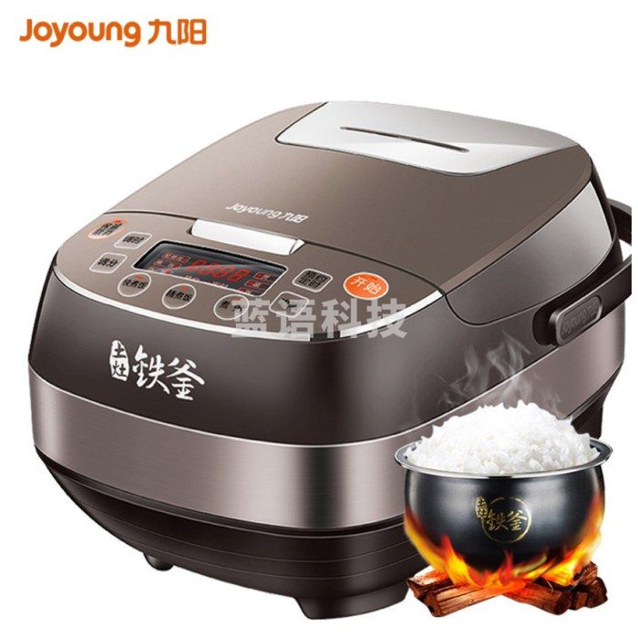 Joyoung/九阳 F-40T12电饭煲4L家用智能预约土灶铁釜IH电磁加热电饭锅全自动