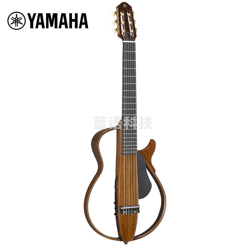 雅马哈（YAMAHA）古典电箱吉他便携SLG200NW NT原木古典可戴耳机静音