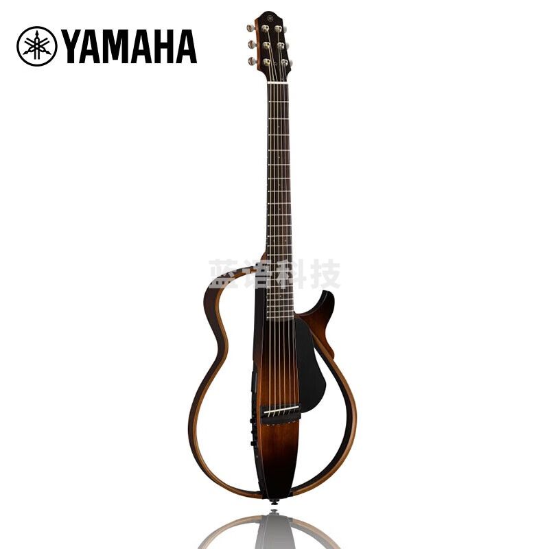 雅马哈（YAMAHA）民谣静音吉他便携电箱琴SLG200 S TBS烟色渐变民谣可戴耳机