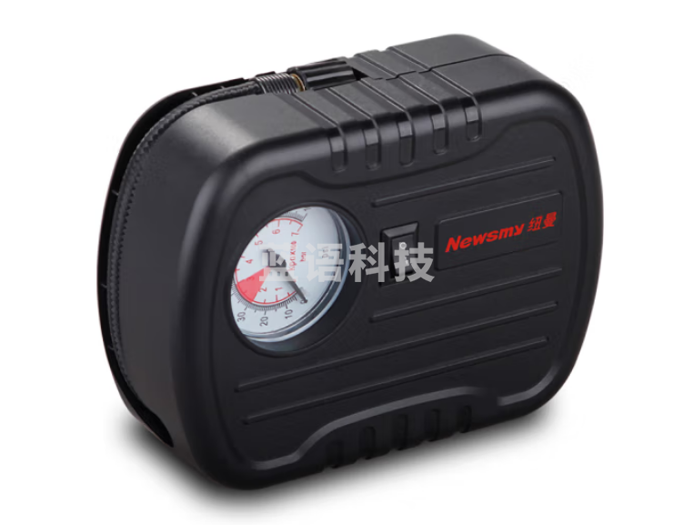 纽曼（Newmine）C11车载智能充气泵 应急便携一键充气12V多功能车载打气泵 黑色