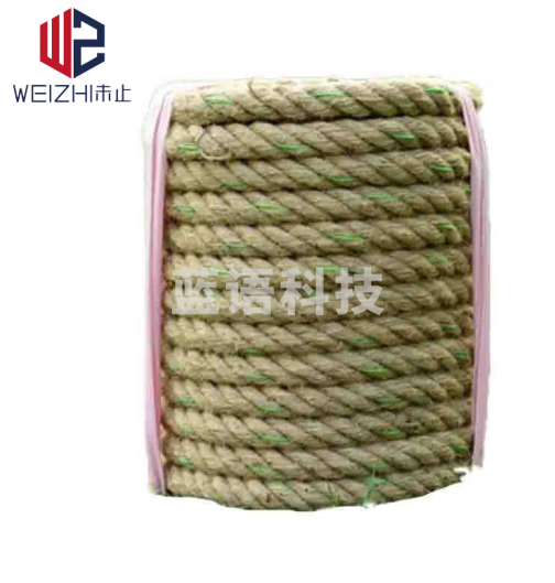 未止 加钢丝拔河绳 30mm*30米 儿童成人拔河比赛麻绳 户外攀爬绳