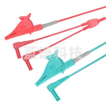 优利德UT521 UT522鳄鱼夹绝缘 组合测试线UTL35（5条线） UT-L35