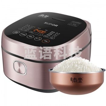 苏泊尔 SF40HC43电饭煲 IH电磁加热智能预约4L 玫瑰金