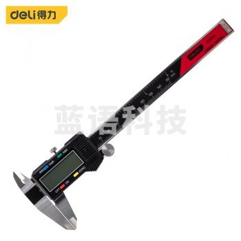 得力工具 型号 DL3944 游标卡尺 电子数显 油标卡尺 数字测量 家用型 不锈钢高精度工业级 专业数显卡尺