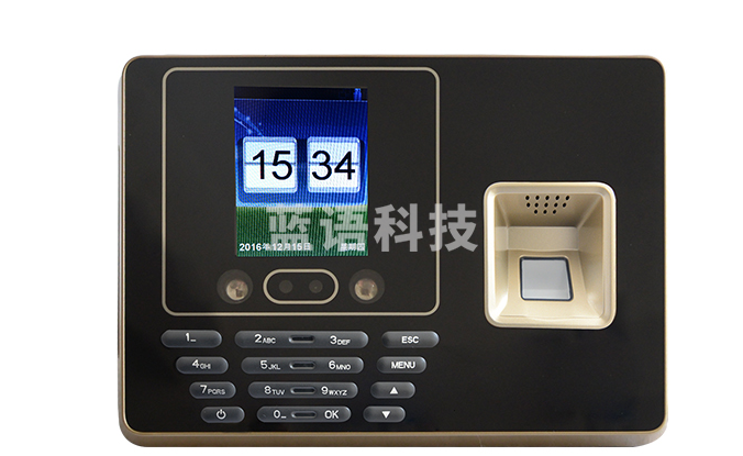 优玛仕 U-300T-IC 指纹人脸考勤机 银黑色 适用于公司企业考勤，广域网异地考勤