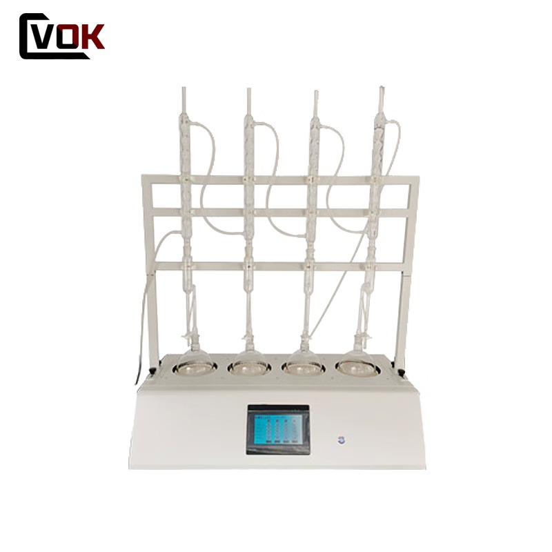 西瓦卡原油水含量测定仪 油水分离蒸馏仪 甲苯法水分测定仪挥发油测定仪 CV-ZLY-4S（4工位）