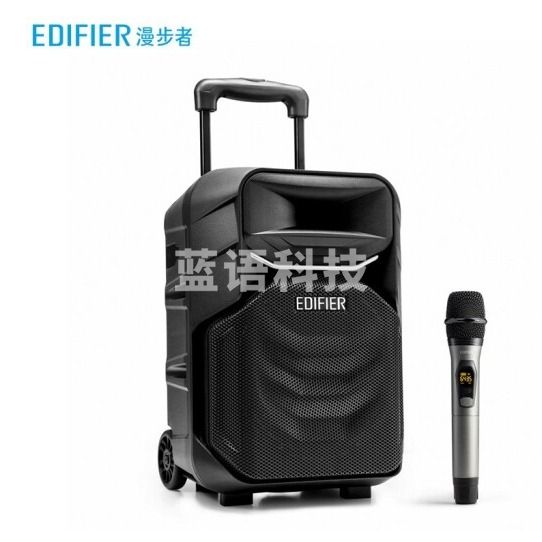 漫步者(EDIFIER)A3-8S 8英寸户外移动多媒体音箱配话筒.