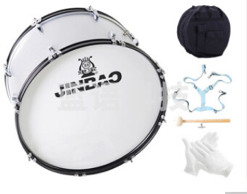 津宝 JBMB-2412A津宝乐器大军鼓24寸大队鼓少先队大鼓大军鼓