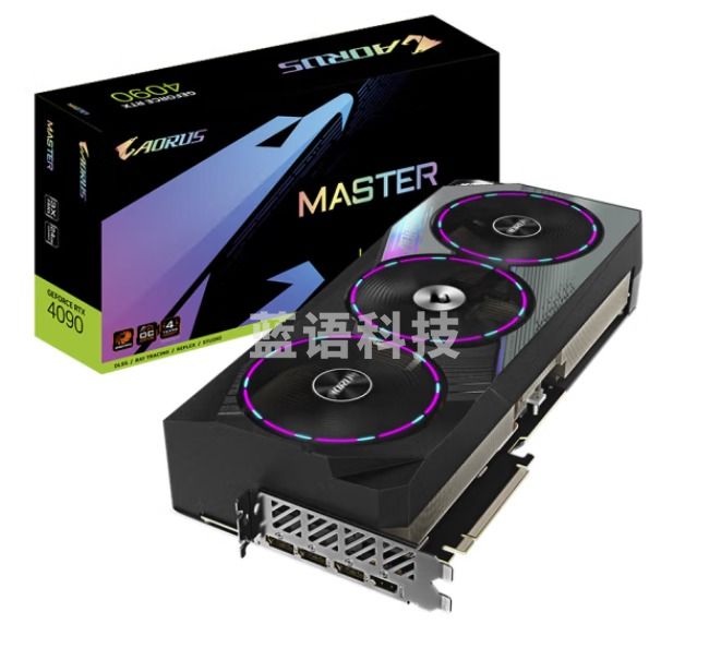 技嘉超级雕GIGABYTE AORUS GeForce RTX 4090 MASTER 24G 电竞游戏设计智能学习电脑独立显卡支持4K