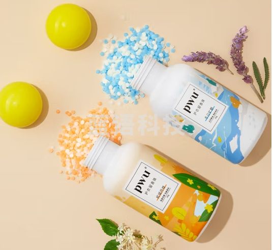 朴物大美PWU留香珠洗衣香珠柔顺衣物持久留香除螨护衣凝珠 冬日旷野200g