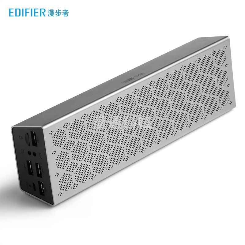 漫步者（EDIFIER） M380 多功能桌面蓝牙音箱 笔记本电脑音箱音响 长续航 蓝牙5.0 便携音箱 苹果银