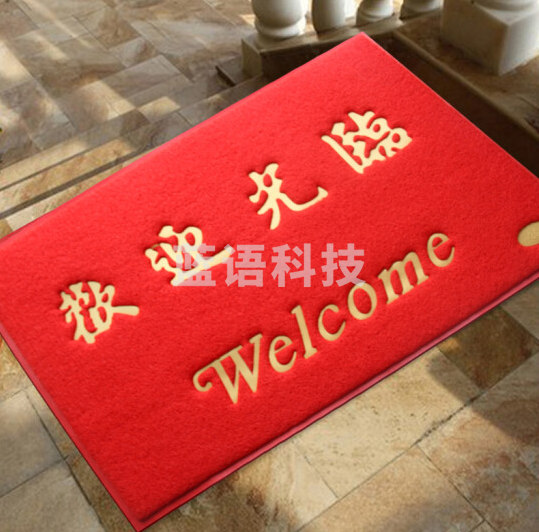 加厚防滑垫定制80*120cm门厅蹭脚门外毯垫子