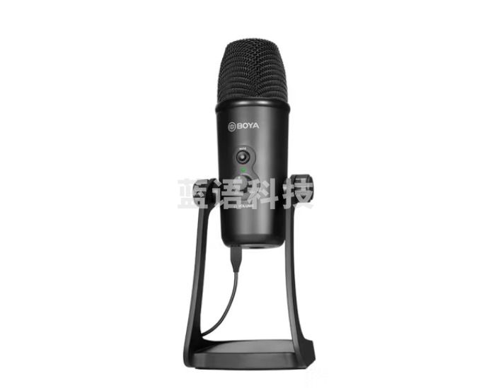 BOYA博雅 麦克风 BY-PM700电脑USB/手机Type-C双接口指向性电容麦克风 直播K歌配音录制收录音立体声专业话筒