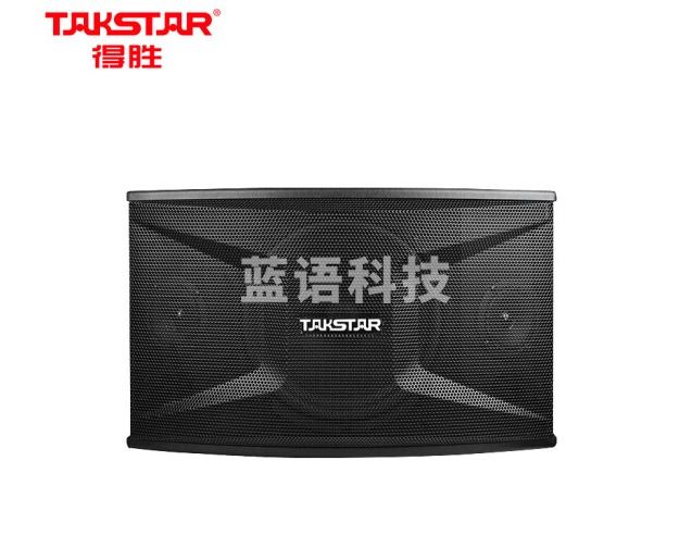 得胜(TAKSTAR)EKT-10L卡包音箱 家用卡拉OK会议室卡包音箱 黑色