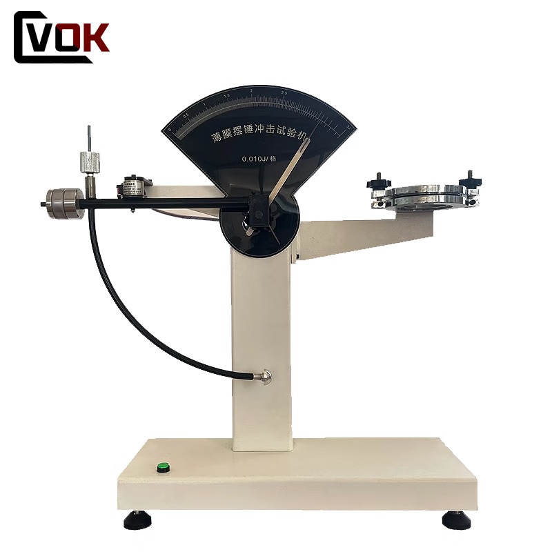 西瓦卡塑料薄膜摆锤冲击试验机包装薄膜抗摆锤纸张纸板冲击试验机测定仪 JM-3指针款摆锤冲击试验机