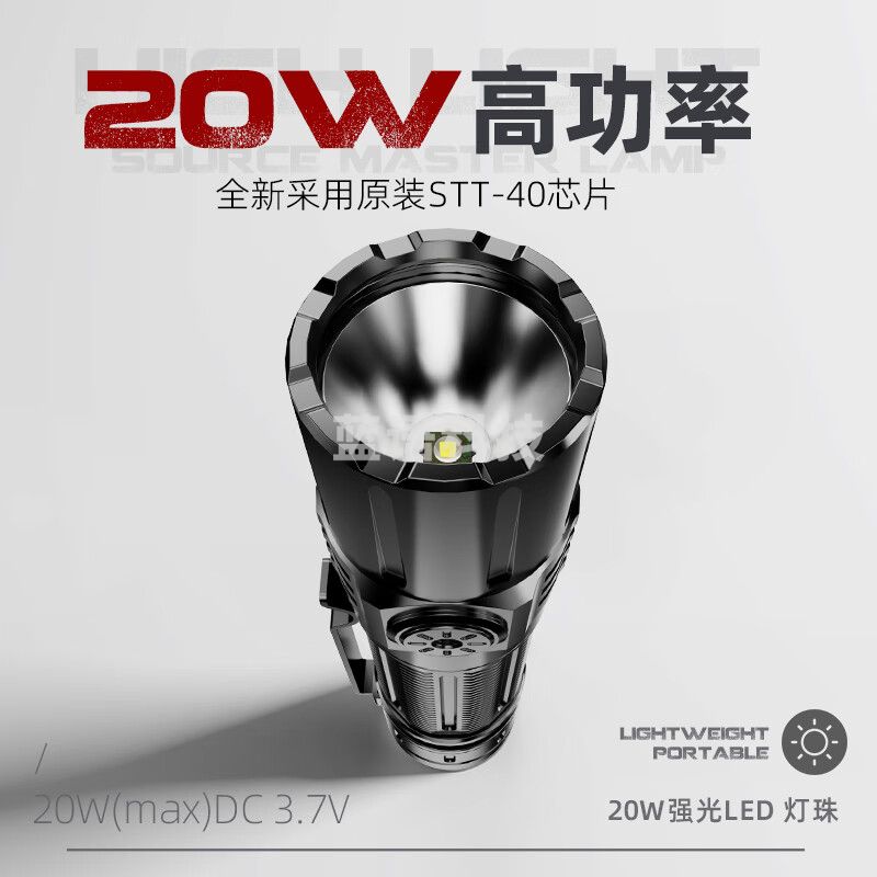 神火（SupFire）X60-P手电筒强光超长续航野外工作超亮小型军户外专用100000