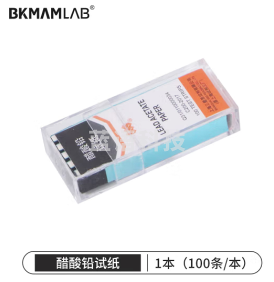 比克曼生物（BKMAM）上海三爱思 检测用PH试纸教学实验试纸 醋酸铅试纸 20本