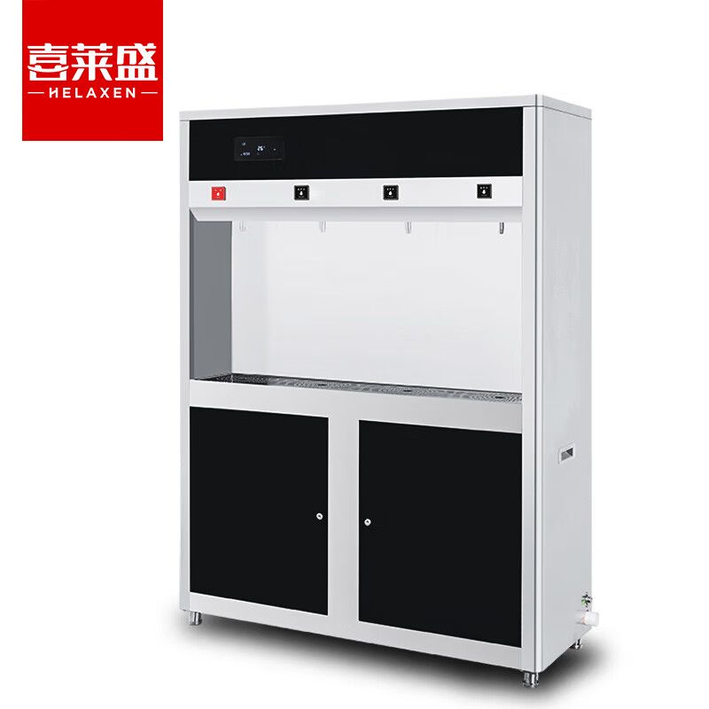 喜莱盛商用直饮水机学校开水器 大型不锈钢净水机商用烧水机内置三级滤芯 XLS-4H