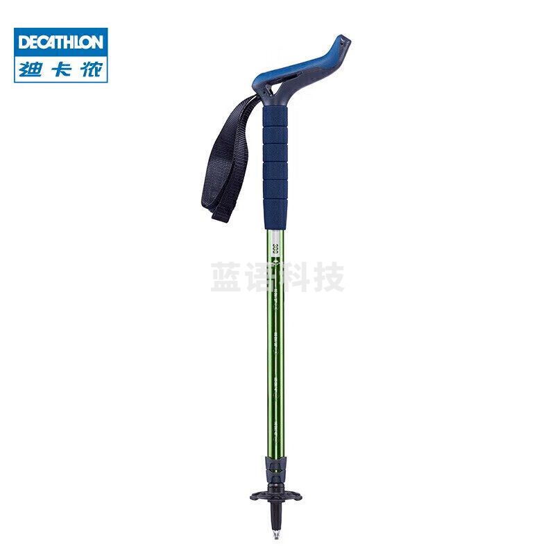 迪卡侬（DECATHLON）户外伸缩登山杖多功能女轻爬山拐杖徒步轻量老人FOR3-2555966均码