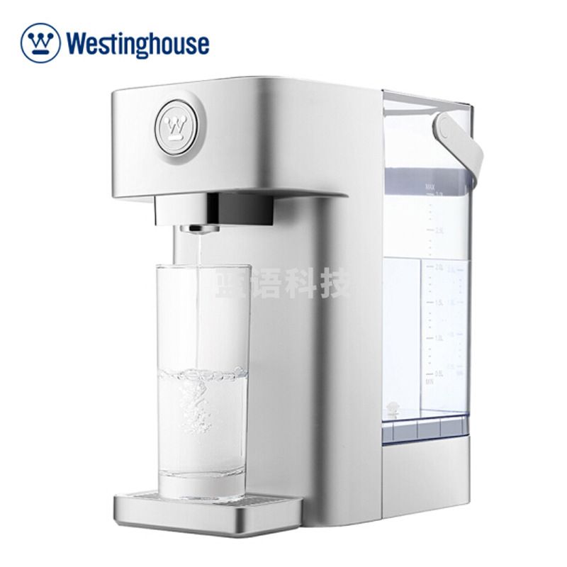 西屋 WFH30-W4 电热水壶台式速热迷你小型即热式饮水机茶吧机冲奶机银色（触摸式） 3L 银色