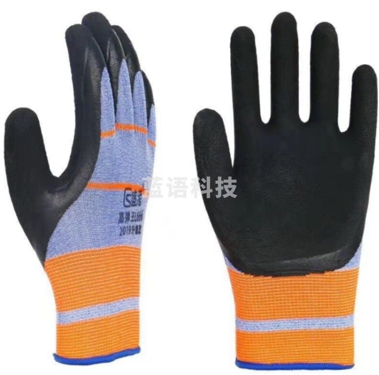 手套劳保耐磨工作男工地干活劳动防护高弹王线手套防扎手