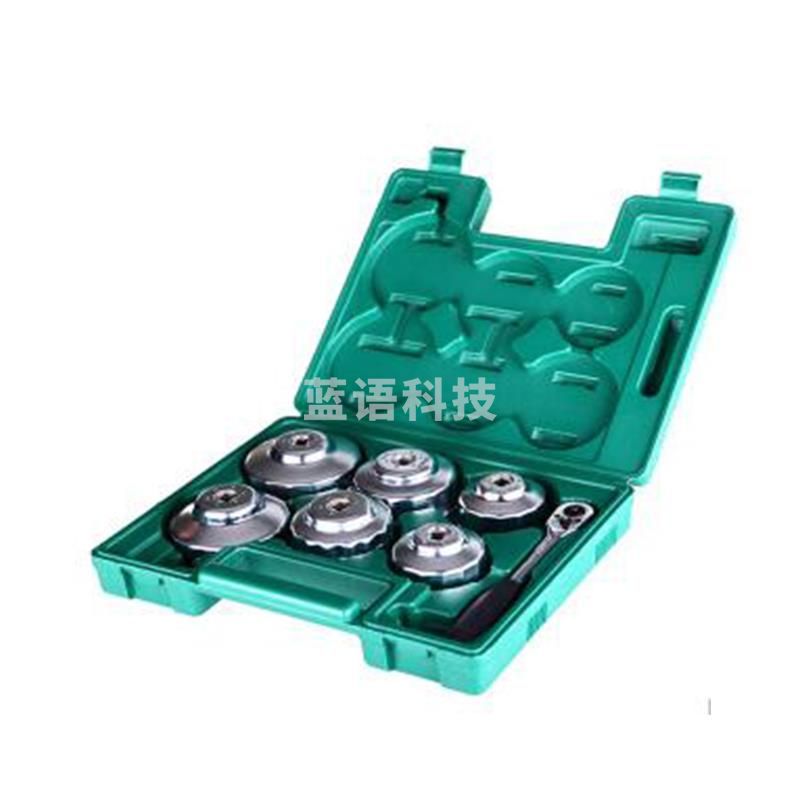 世达（SATA） 09703 滤清器扳手 材质：铬钒钢 8件套帽式（计价单位：套）