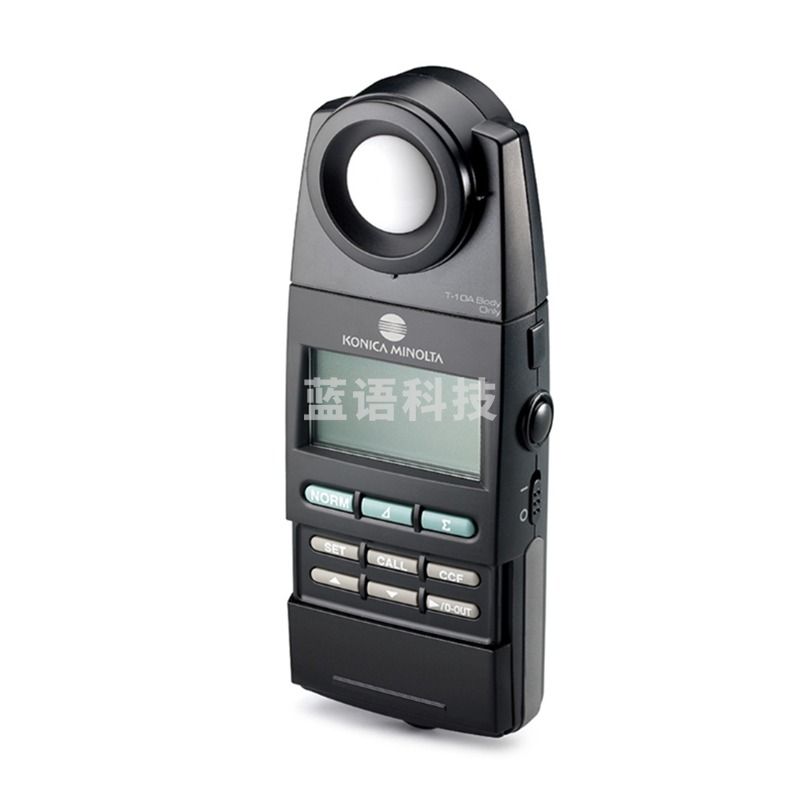 日本柯尼卡美能达KONICA照度计T-10A勒克斯计T-10MA光亮度测量仪 T-10A(大探头一体机）
