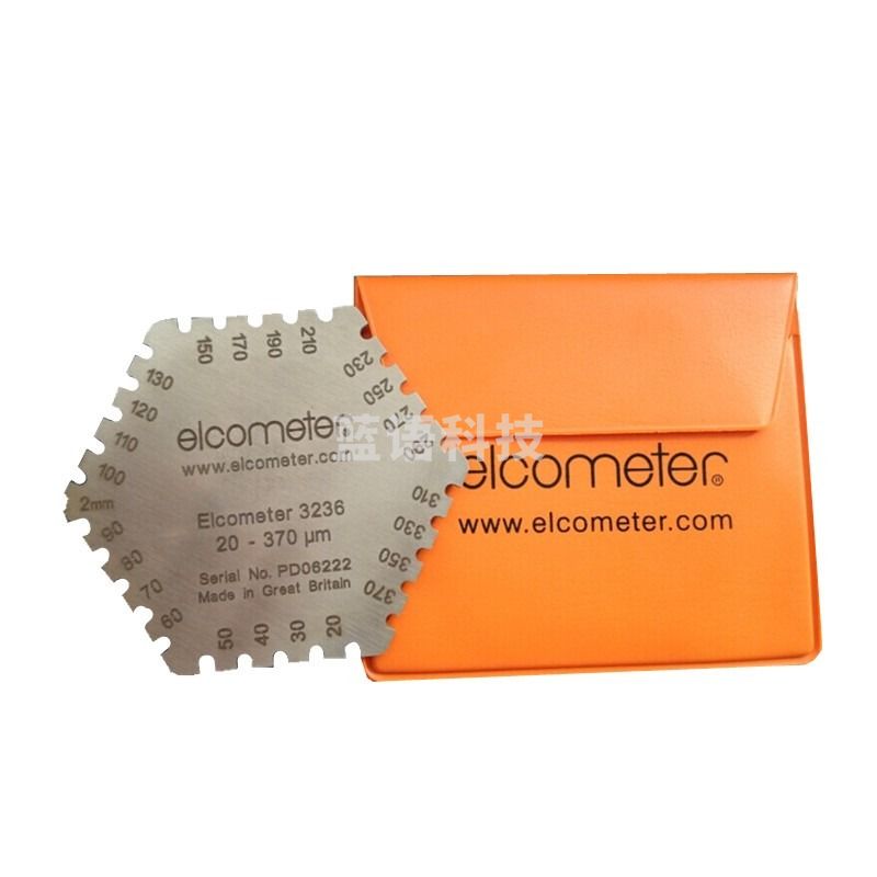 英国易高湿膜仪Elcometer3236六角湿膜梳 湿膜测厚仪K0003236M201