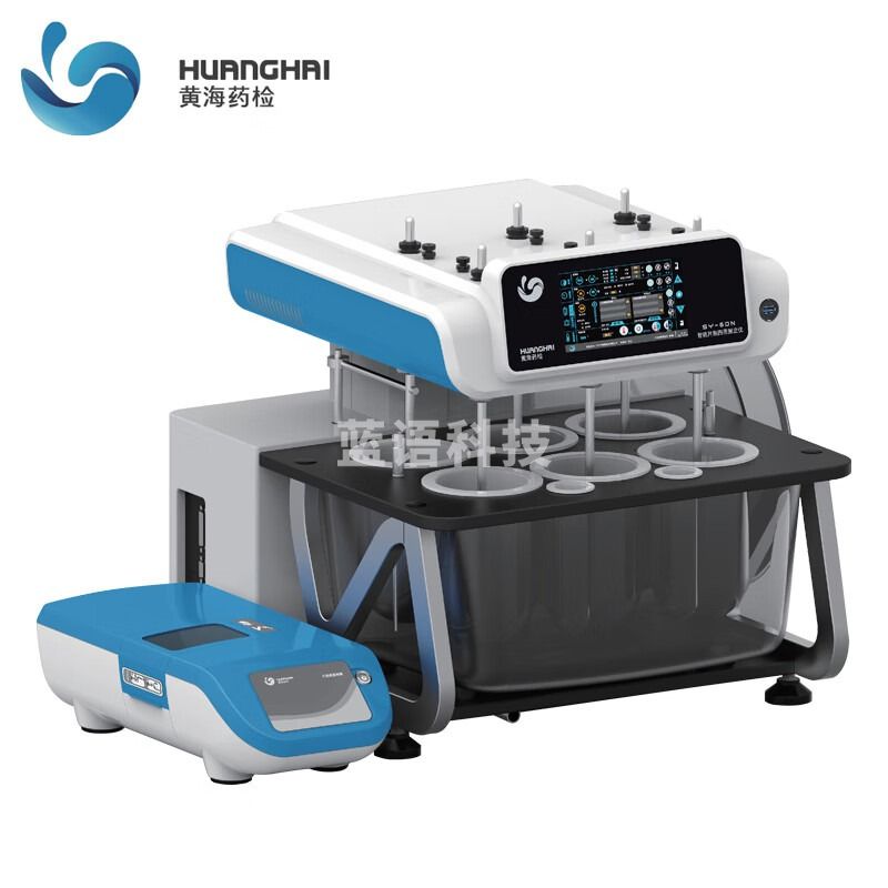 黄海药检 片剂四用测定仪 SY-6DN 脆度崩解硬度6通道溶出