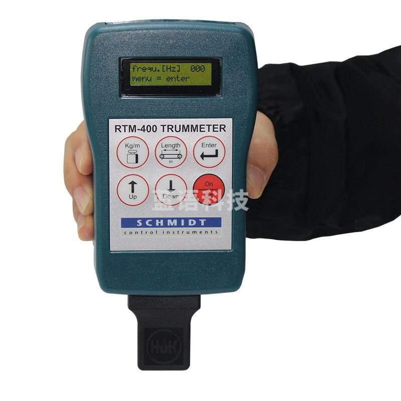 Bamuace 德国施密特皮带张力仪RTM-400非接触式红外张力计 张紧力测试仪